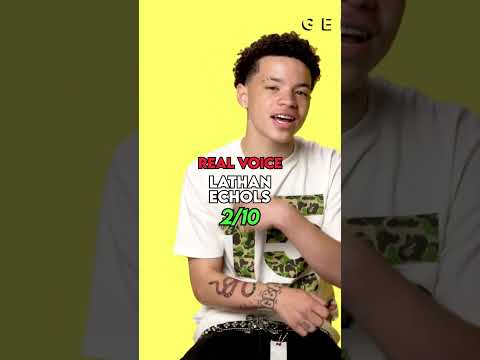 Rappers Real Voice Vs Their Rapping Vocie