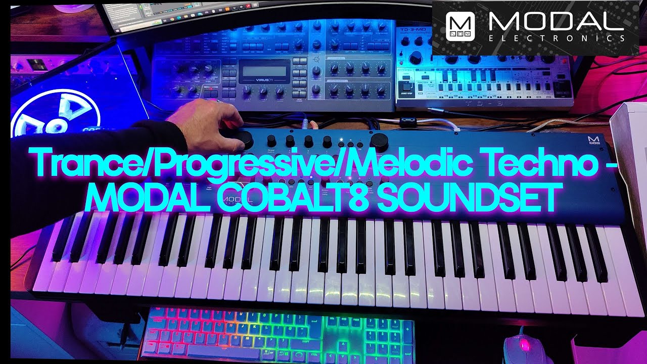 MODAL COBALT8, 8X/8M Trance/Progressive/Melodic Techno Soundbank (NOW AVAILABLE)