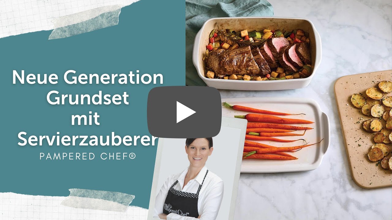 Grundset mit Servierzauberer | Was ist das? | Pampered Chef® | Deluxe Version