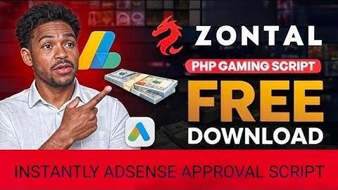 UNLIMITED Google adsense approval Zontal v3.0 - Arcade HTML 5 Game Portal PHP Script