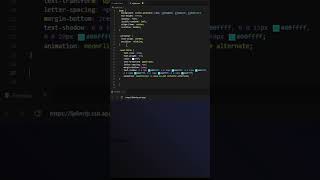 🔥Only CSS Glowing and Floating Particle Animation - No JavaScript | 1 Minute Tutorial #cssanimation