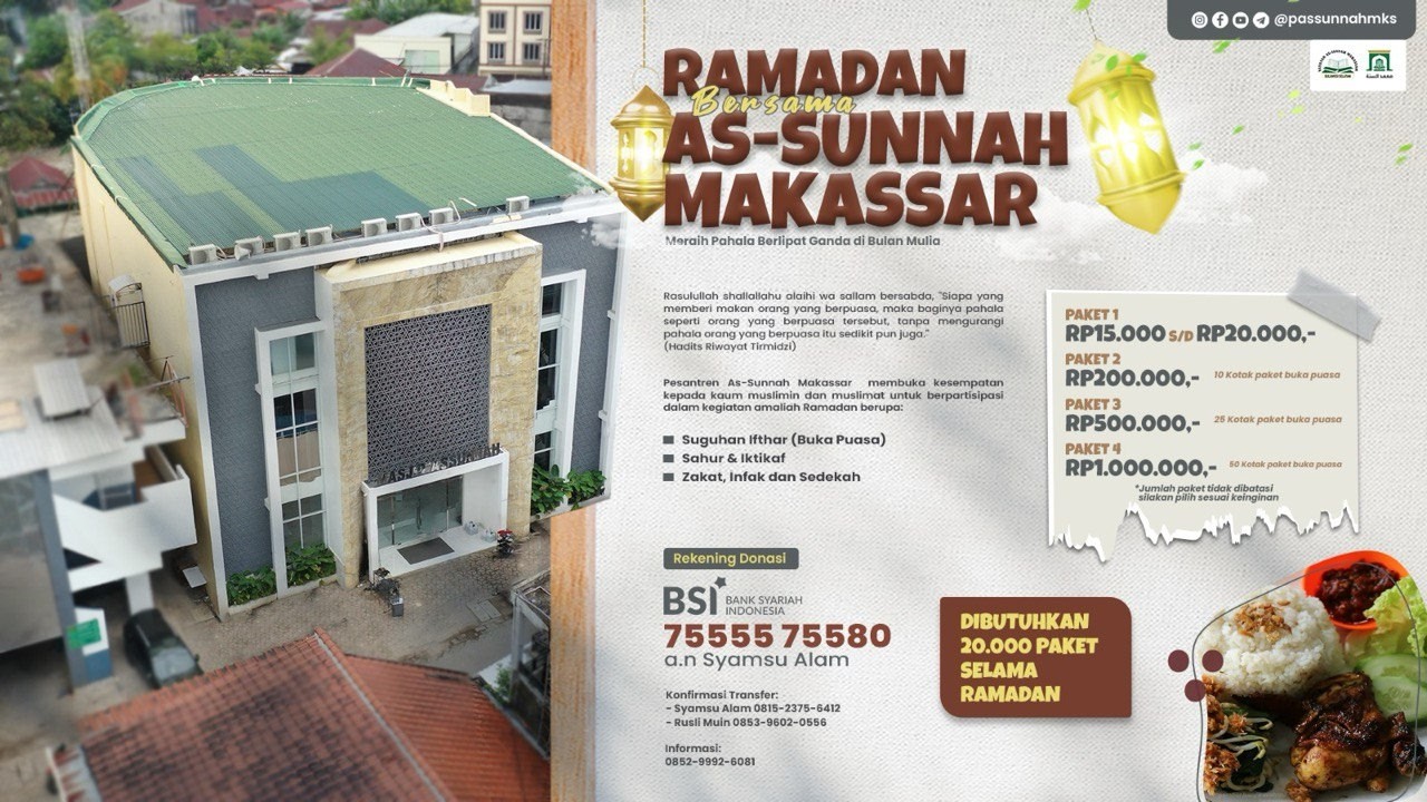 CERAMAH TARAWIH Malam Ke-6 Ramadhan 1447 - Ustadz Luqman Jamal, Lc.