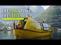 How two architects turned this cheap old lifeboat into an arctic liveaboard cruiser  yachting world