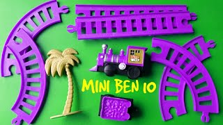 Super Train Toy Ben 10 train for children - Mini Toy Train - How to make train track for Kids Play screenshot 5