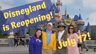 Disneyland/california adventure will reopen on july 17! is it too
soon? all of our content 100% family friendly! if you like videos,
please click the ...