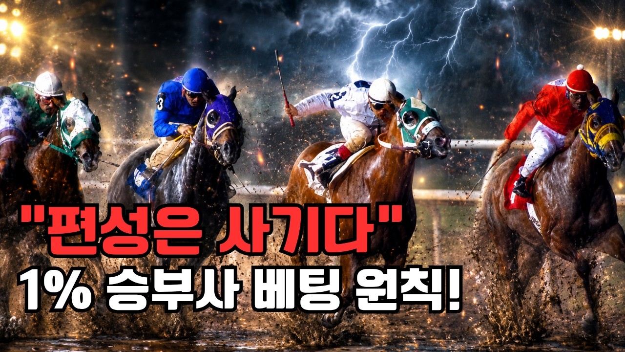 경마 "맞히고도 개털?" 환수 설계 못 하면 끝장!