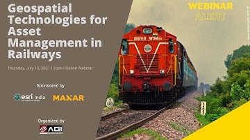 Geospatial Technologies for Asset Management in Railways