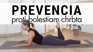 JOGA PREVENCIA proti bolestiam chrbta