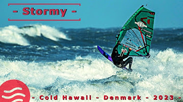 Stormy - Cold Hawaii - Windsurf - Denmark - January - 2023 - Klitmøller -