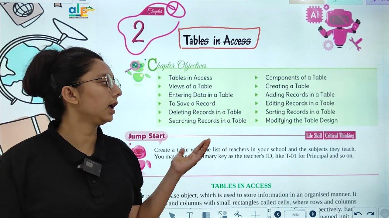 Alp computer 8 ch 2 tables in access youtube