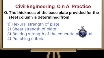 3. Civil Engineering most Imp mcq (TCS / IBPS ) pattern 🔥