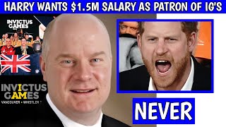 ANGRY ABOUT THE MONEY! Invictus CEO REJECTS Harry's Request To Raise His Salary From $500K to $1.5M