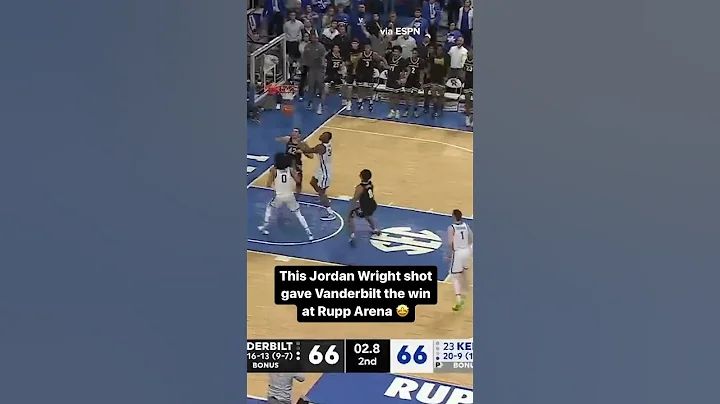 Vandy takes down No. 23 Kentucky on the road 😤 #shorts