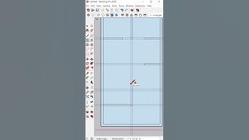 How To Make House Plan In SketchUp #shorts #sketchup #sketchuptutorial #sketchuponline #houseplan