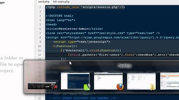 Php and mysql based newsletter system part 10.1 :- Creating select all button for mailing list