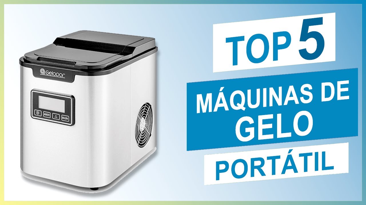 Top 5 Melhores Máquinas de Fazer Gelo Doméstica Portátil │Melhor Maquina de Gelo Doméstica YouTube