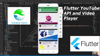 Danté Tech - Flutter YouTube application screenshot 2