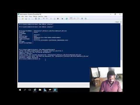 How to Create and set password/Mange AD User Account using Powershell