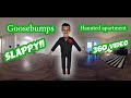 First ever 360 Goosebumps Slappy video with Evan and his Dad. Is our place haunted???? OMG