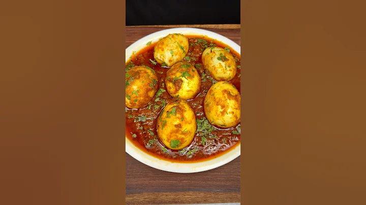 Restaurant style Egg Masala 🎧 ASMR Cooking. #shorts #eggmasala #andamasala #eggrecipes #food