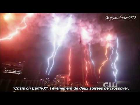 The Flash, Arrow, Supergirl, Legends of Tomorrow "Crossover" Promo - Crisis on Earth X VOSTFR