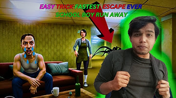 The Easiest Way To Escape In Schoolboy Runaway Stealth No Items Needed