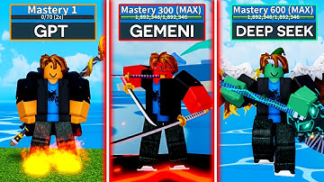 Level 1 to Max Level as AI Bacon using All AI Build | Unlocked Fully Human V4 with Zero Robux & F2P