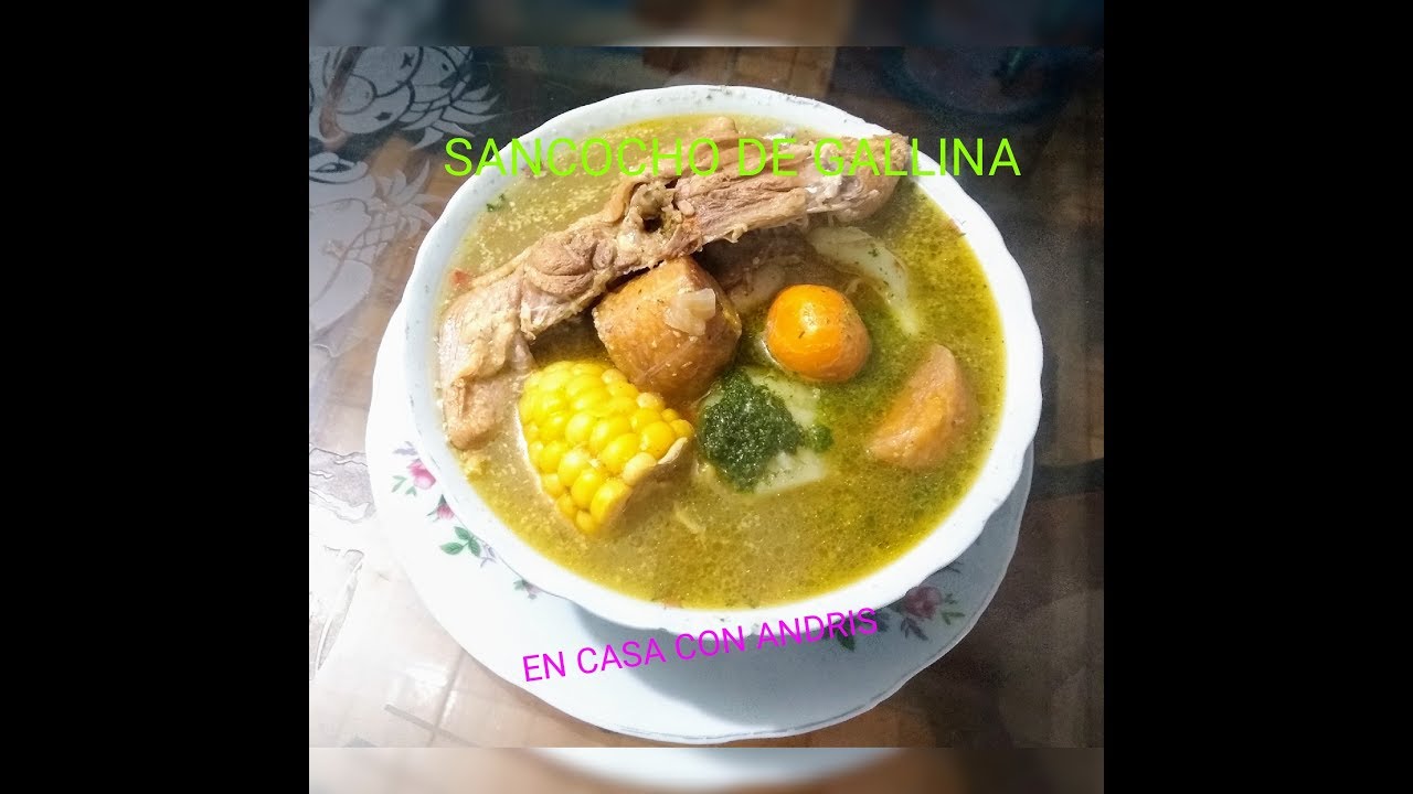 SANCOCHO DE GALLINA///COMO HACER SANCOCHO DE GALLINA CASERO //SOPA DE GALLINA CASERO