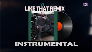 Kanye West  Like That Remix Instrumental Resimi