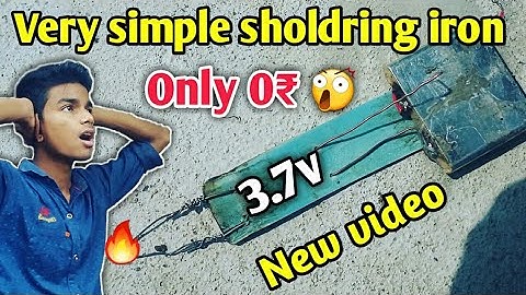 How to make Soldering iron | AK technical amrit