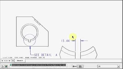 Creating an Auxiliary view : PTC Creo