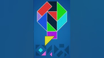 🧩Tangram Puzzle Challenge!🧩[074] #puzzle #TangramChallenge #tangram #brainteaser #braintestsolution