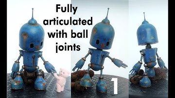 Matt Dixon inspired scratch built robot no.3 made from trash pt.1. Yes, more crappy videos.