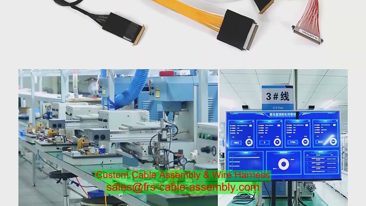 I-PEX 20696-030E-02 Fabricant d'assemblage de câbles 20659