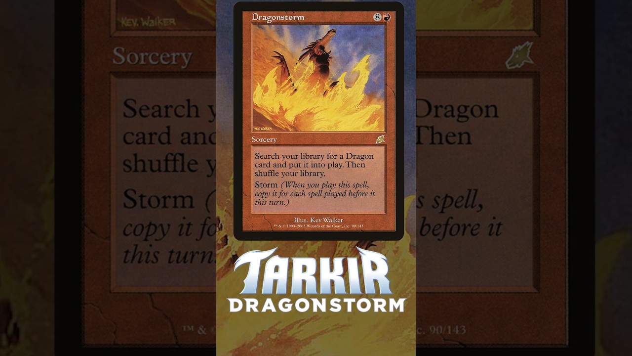 Dragonstorm: From Bulk Rare to Tournament Terror #mtg
