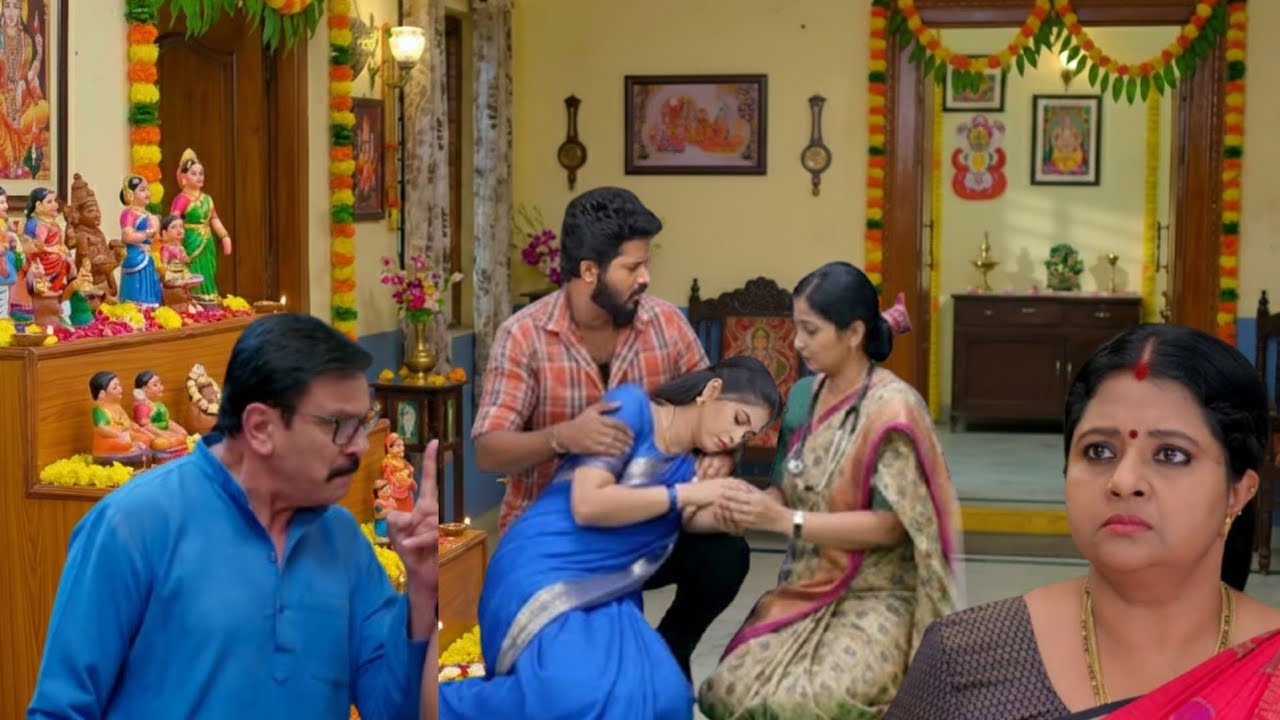 Gunde Ninda Gudi Gantalu Serial Reviewమీనాని ప్రెగ్నెంట్ తీయించుకోమని ప్రభావతినిచంప పగలగొట్టిన సత్యం
