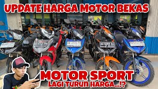 UPDATE HARGA MOTOR BEKAS, motor sport turun harga!? ANEKA JASA MOTOR - motor bekas murah