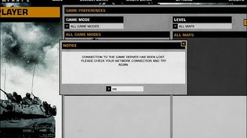 BattleField Bad Company 2 connection problems