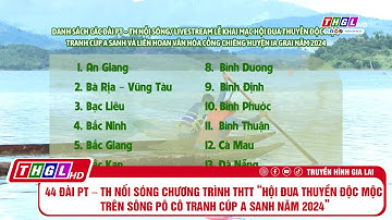 44 Đài PTTH nối sóng Chương trình “Hội Đua thuyền Độc mộc trên sông Pô cô tranh Cúp A Sanh năm 2024”