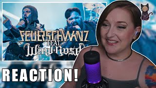 FEUERSCHWANZ feat. Francesco Cavalieri (Wind Rose) - Wardwarf REACTION | THE PERFECT COLLAB!!