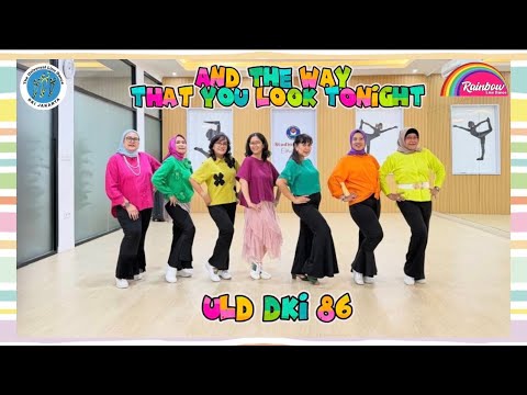 AND THE WAY YOU LOOK TONIGHT Linedance || Improver | Ivonne Verhagen (NL) - April 2026