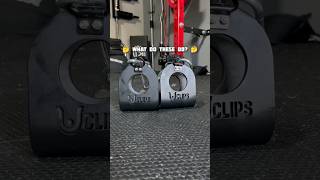 With the ability to link any handle, attachment, and bar: Uclips optimize your gym equipment!