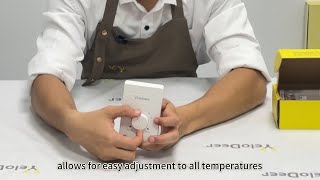 Effortless Temperature Control: YeloDeer Manual Electric Baseboard Heater Thermostat for Your Home