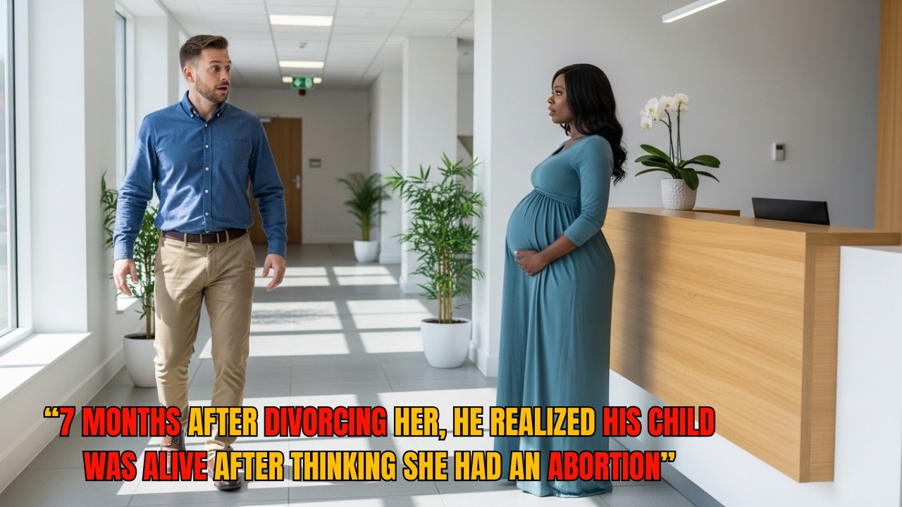 7 MONTHS AFTER DIVORCING HER, HE SAW HIS EX WIFE PREGNANT        AND REALIZED HIS CHILD WAS ALIVE