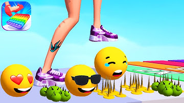 TIPPY TOE 3D game HIGH SCORE 👸🌈👠 Gameplay All Levels Walkthrough iOS, Android New Game Full AppLvl