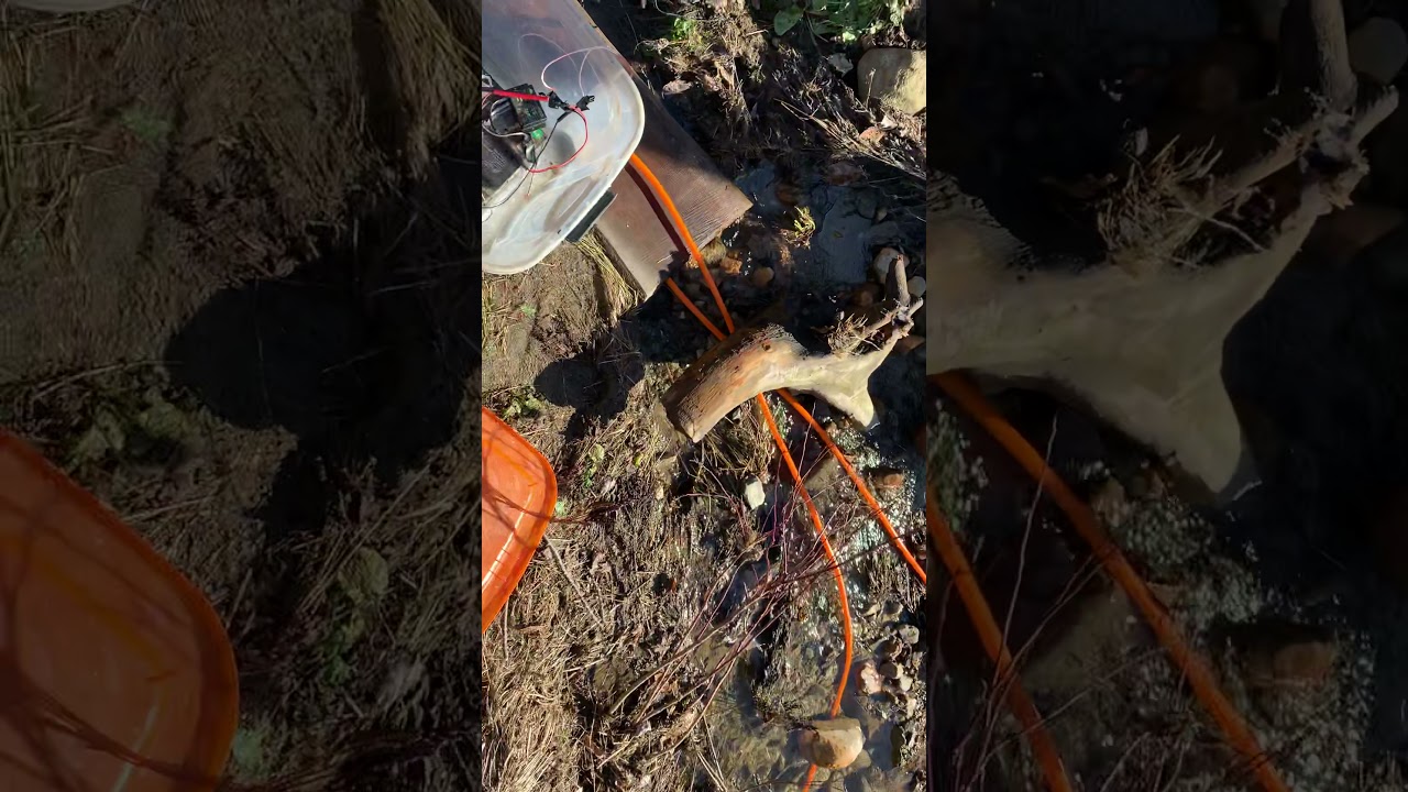 Small scale hydro power test