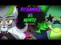 Roxanne vs Monty | Fnaf security breach (ft. Roxanne wolf and Monty Gator ) AU