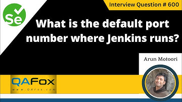 What is the default port number where Jenkins runs_ (Selenium Interview Question #600 )