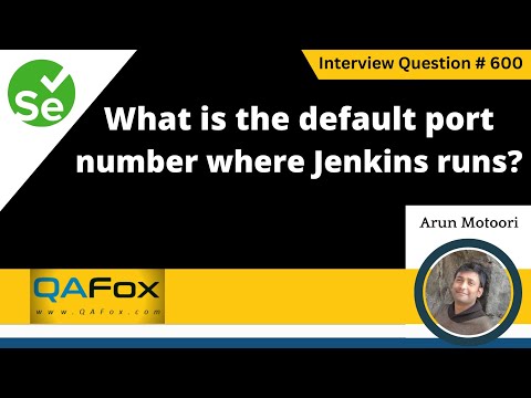 What is the default port number where Jenkins runs_ (Selenium Interview Question #600 )