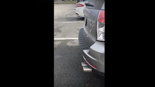 WRX catback exhaust installed on 2009 Subaru Forester XT with STI motor 2009 Forester Xt W 2015 Wrx Catback